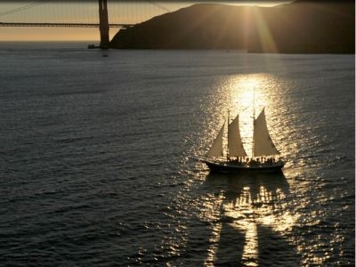 Sail on Schooner Freda B in San Francisco