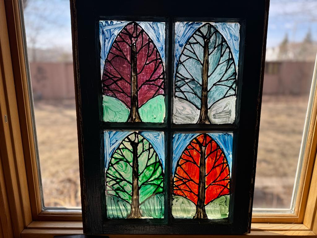 Ashley's Class - Stained Glass Window Art #2