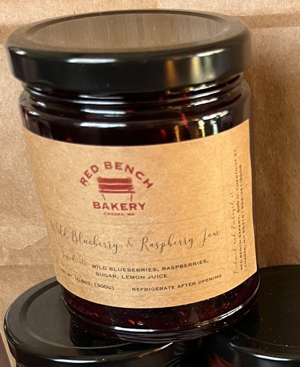 $25 Gift Card Red Bench + Strawberry Rhubarb Jam