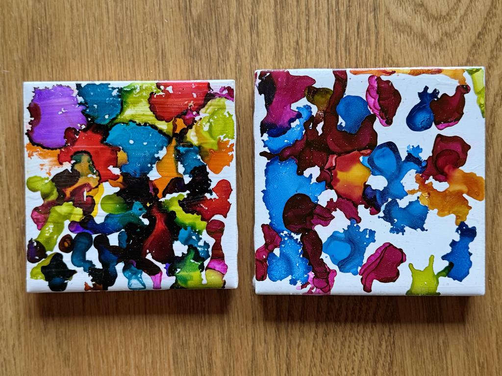 MS - Painted Coasters