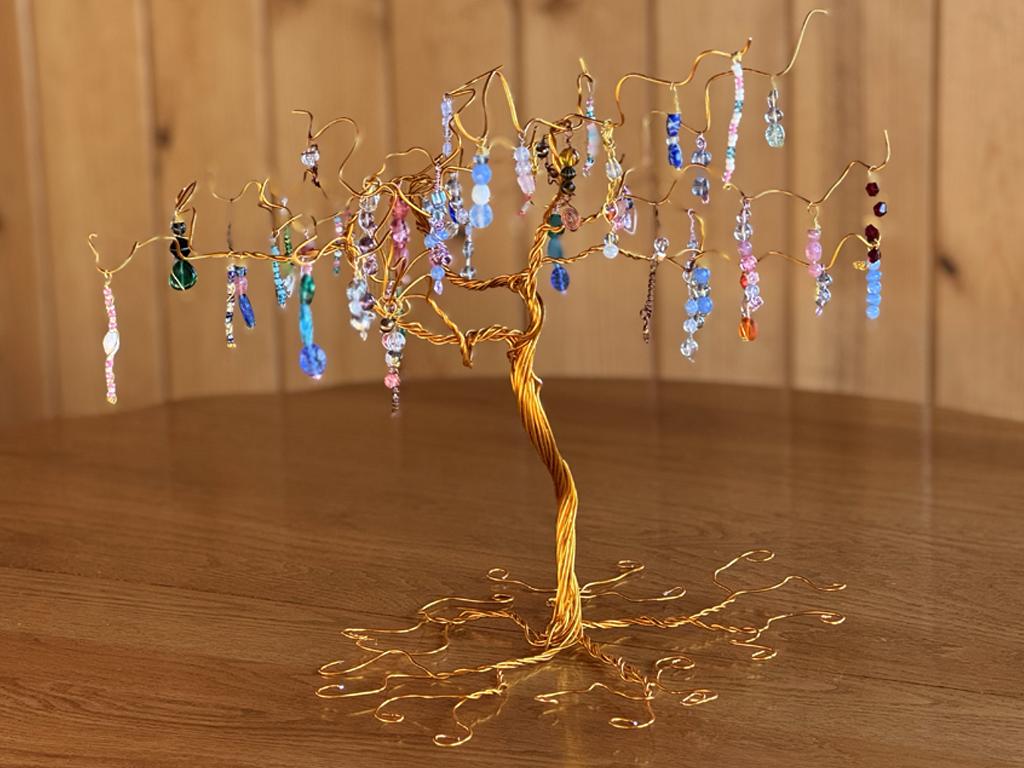 MS - Bejeweled Gold Tree, #3