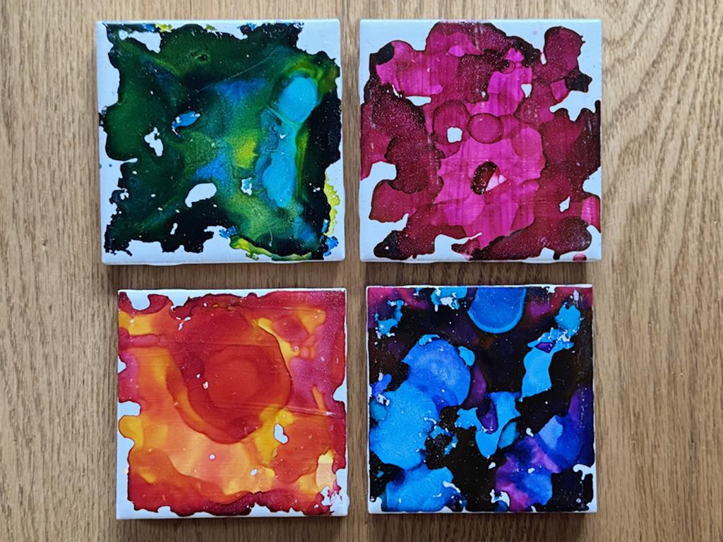 MS - Painted Coasters