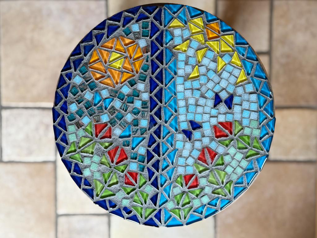 MS - Mosaic Stool