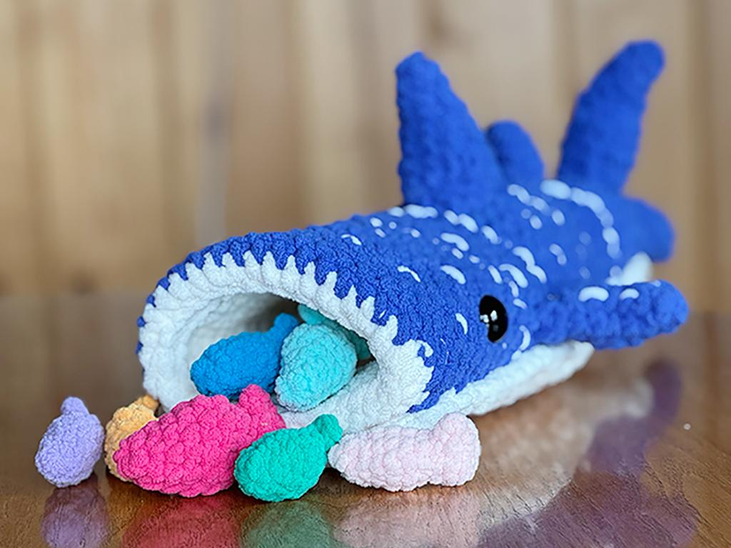 Crocheted Whale Shark