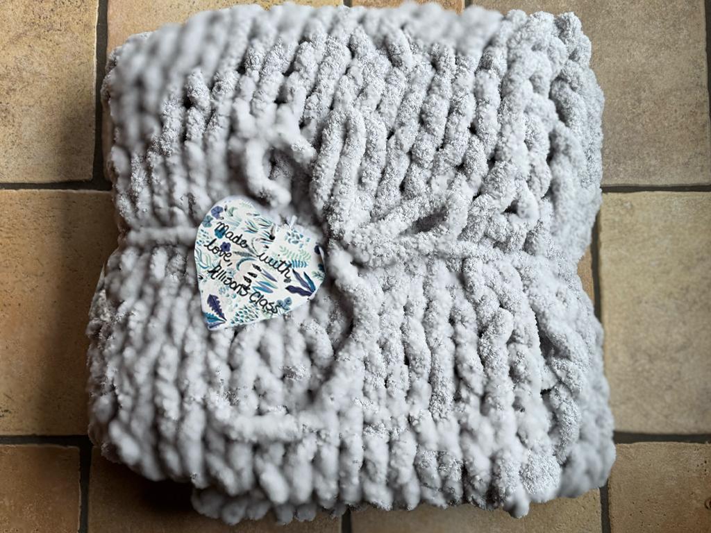 Allison's Class - Custom Cozy Gray Blanket