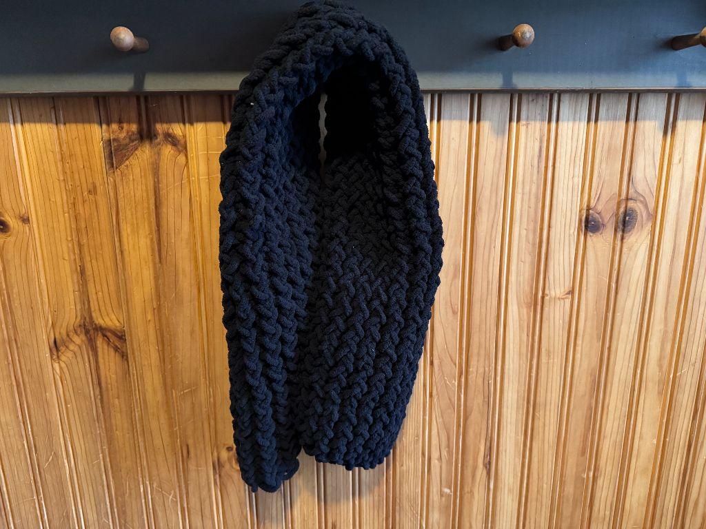 MS - Handmade Scarf Charcoal, #2