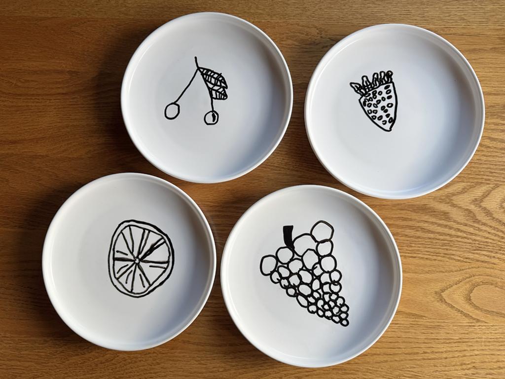 Carrie's Class - Fruit Plates