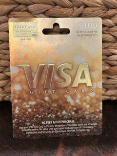 $100 Visa Gift Card