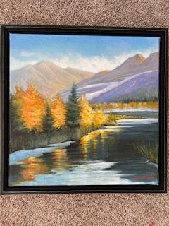 ''High Country Transitions'' Oil Painting