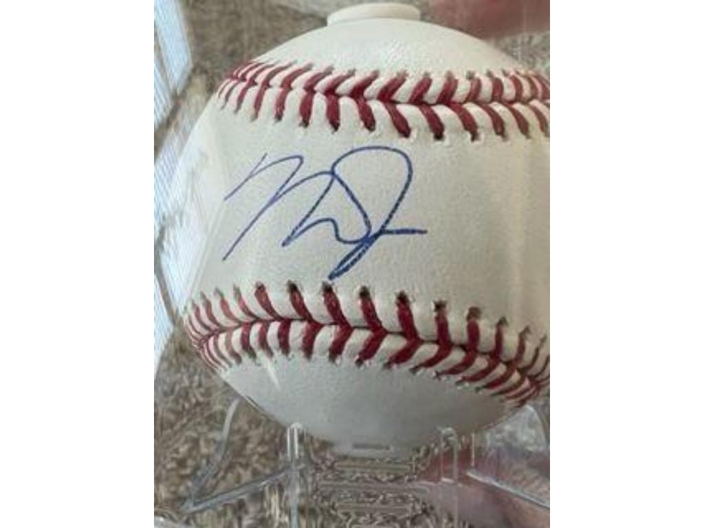 Mike Trout Signed Baseball (LA Angels)