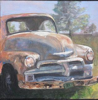 ''No Keys Needed'' Acrylic Painting