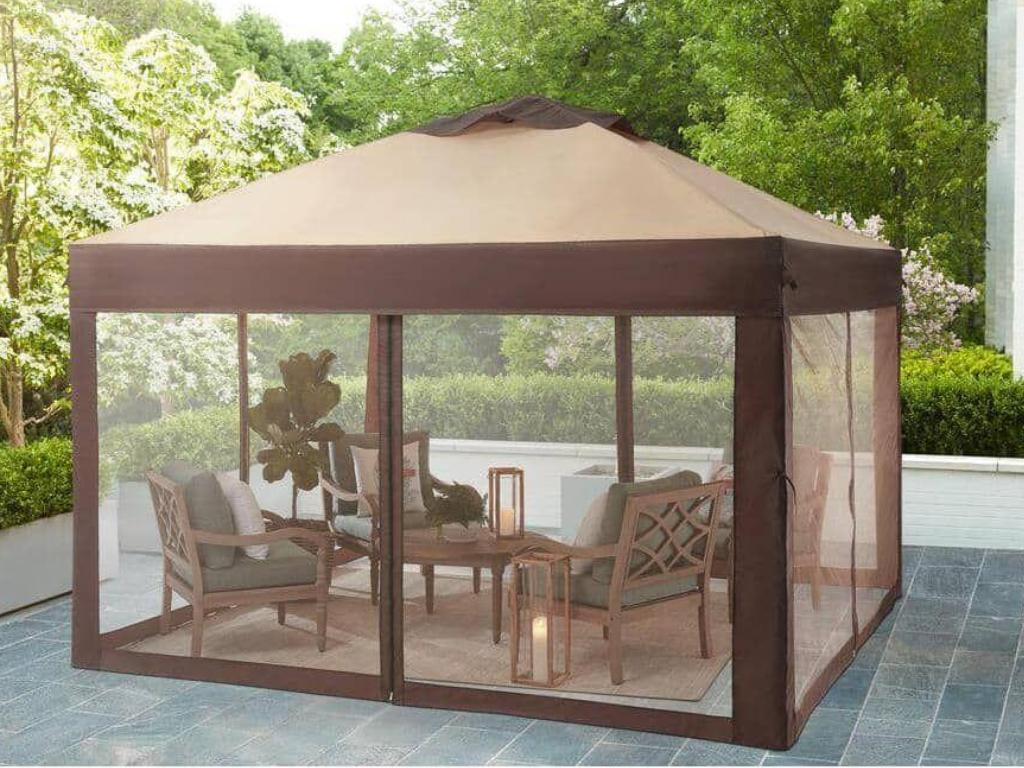Hampton Bay Stockton - Outdoor Decorative Instant-Up...