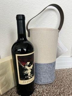 The Prisoner Red Wine and Wine Carrier