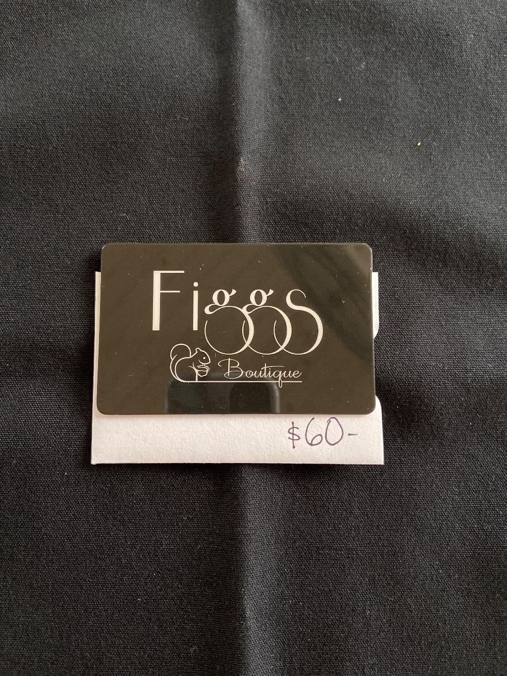 Figgs Boutique $60 Gift Card