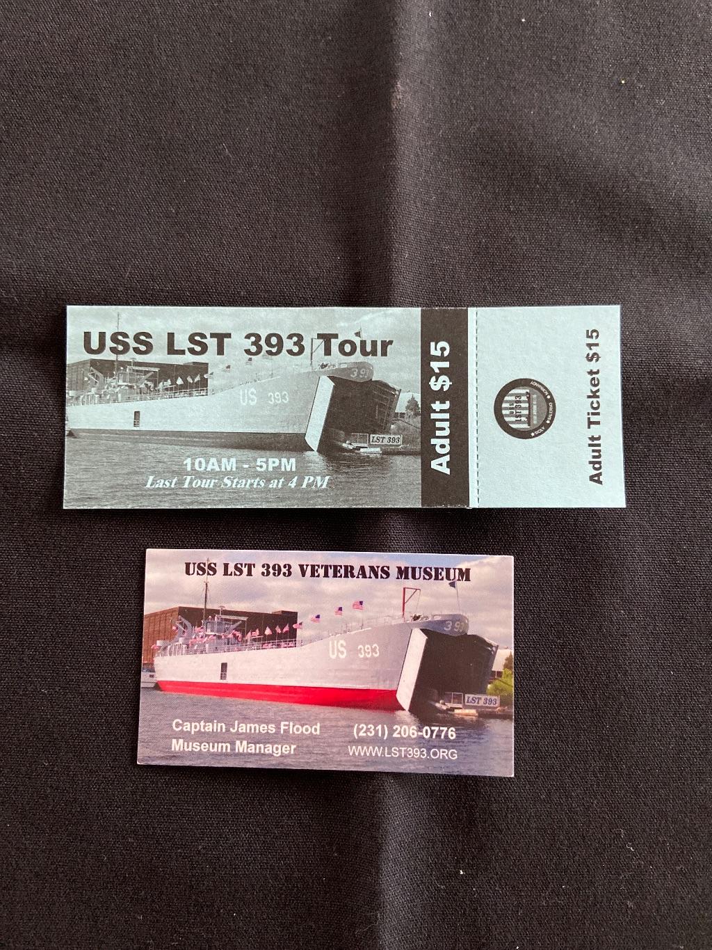 USS LST 393 - Tickets for 4