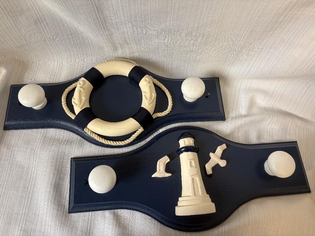 Blue Nautical Garment Hangers & Sanborn's GC