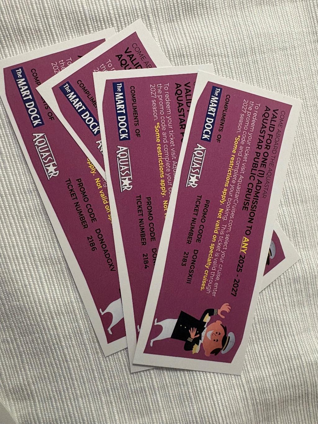 Aquastar Lake Cruises for 4