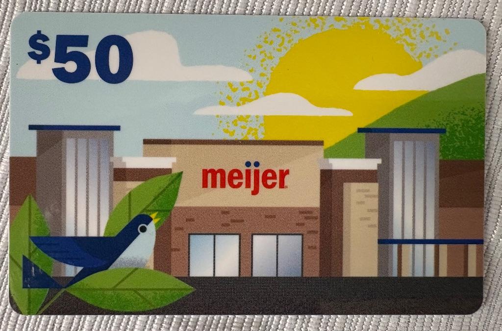 Meijer $50 Gift Card