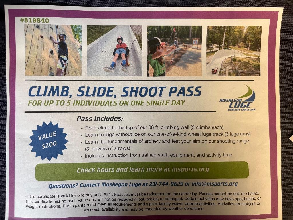 Autumn at Muskegon Luge