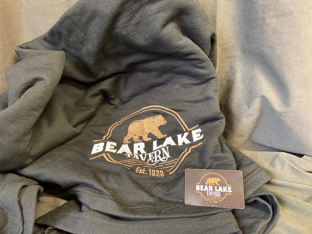 Bear Lake Tavern $25 Gift Card + Logo Blanket