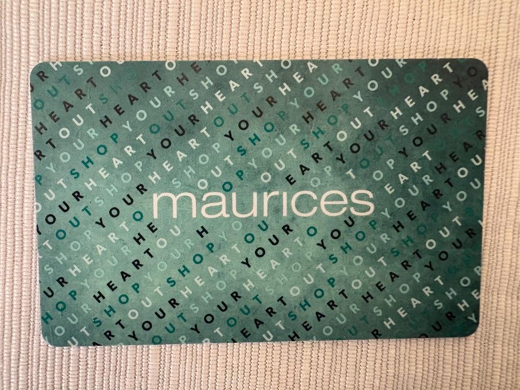 Maurices Clothing Store $60 Gift Card