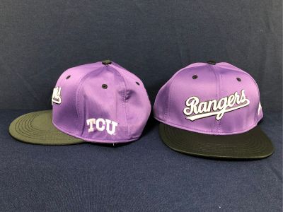 Rangers/TCU Baseball Caps