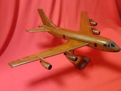 Wooden KC 135 Sculpture