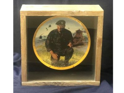 John Wayne Commerative Plate, Limited Edition, Green Beret