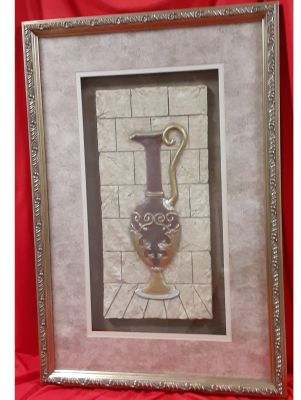 Framed Pitcher