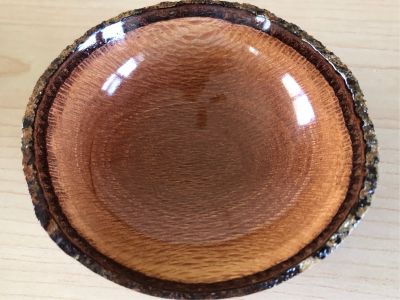 MACADAMIA NUT WOOD BOWL