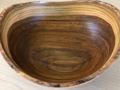 TEAK WOOD BOWL