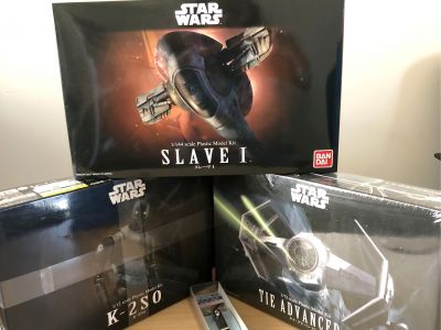 STAR WARS MODEL KITS