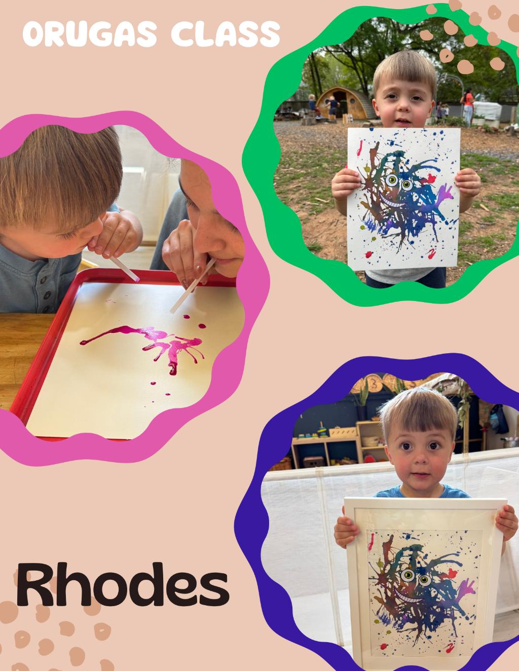 Student Art-Orugas-Rhodes