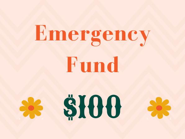 Emergency Fund ($100)