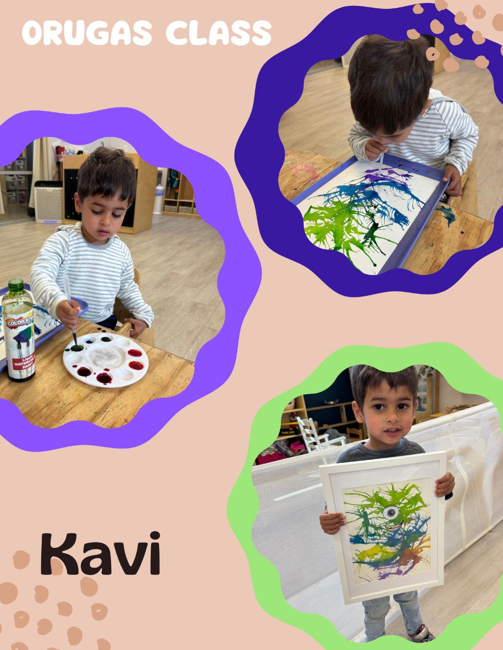 Student Art-Orugas-Kavi