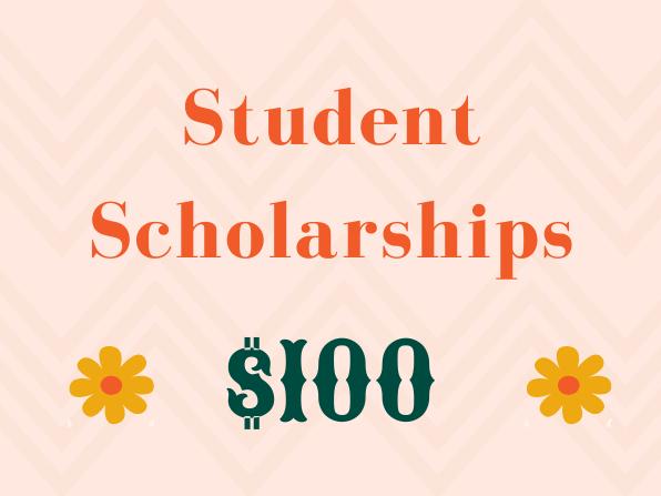 Student Scholarship ($100)
