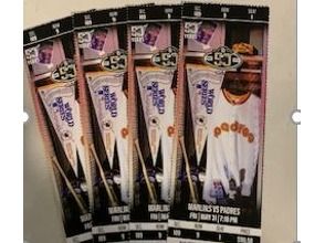 4 Padre Tickets