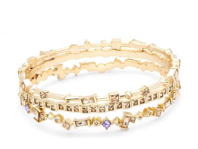 Kendra Scott - Gold Bracelet Set