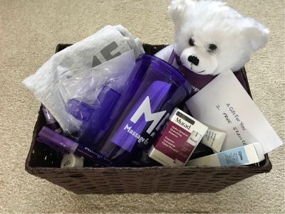 Massage Envy Gift Basket