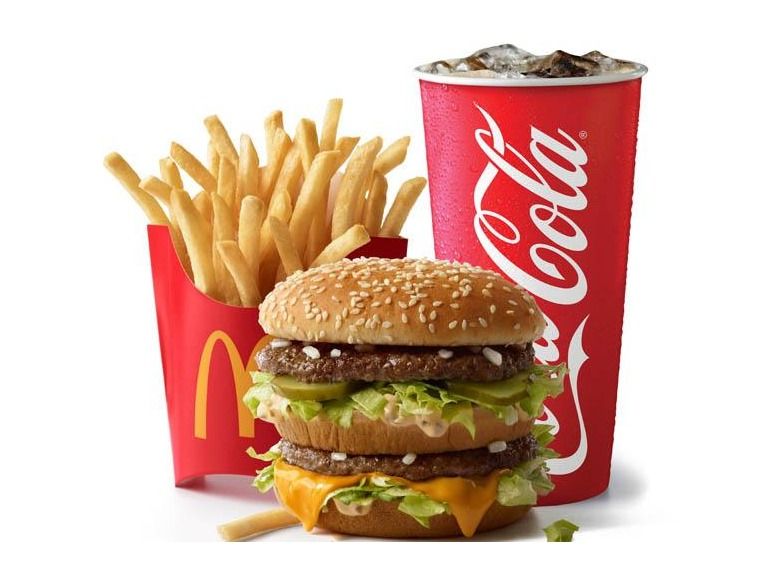 5 McDonalds Combo Meal Certificates