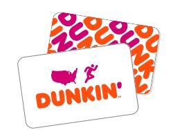 $15 Dunkin' Donuts Gift Card
