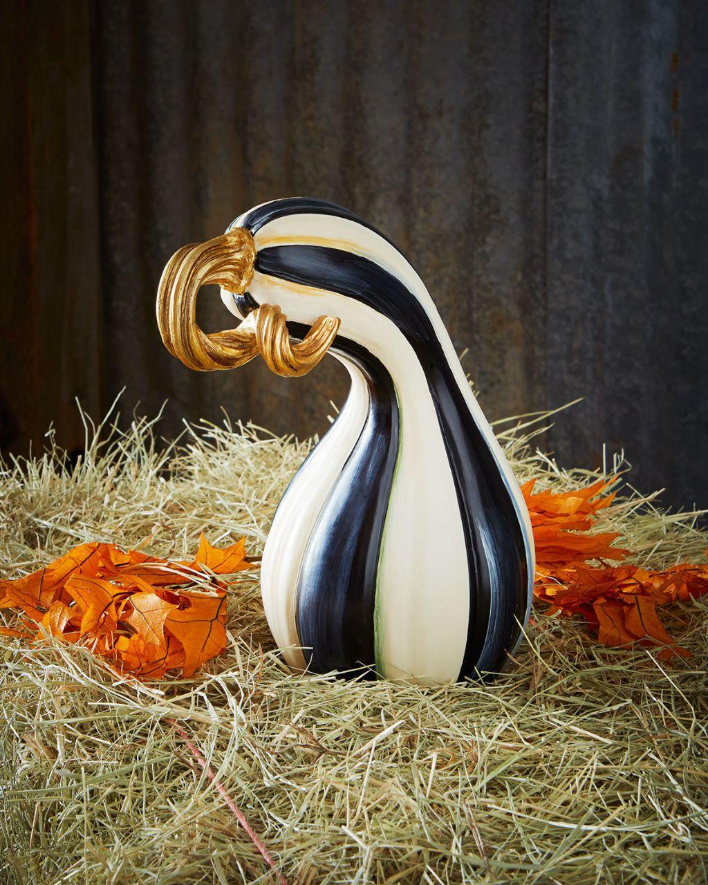 MacKenzie-Childs Ceramic Gourd