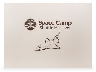 Customizable Laser Cut Wall Hanging - Space Camp Shuttle Missions