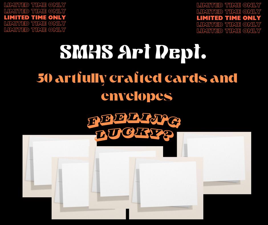 Creative Canvas: 50 Artful Cards by San Mateo High