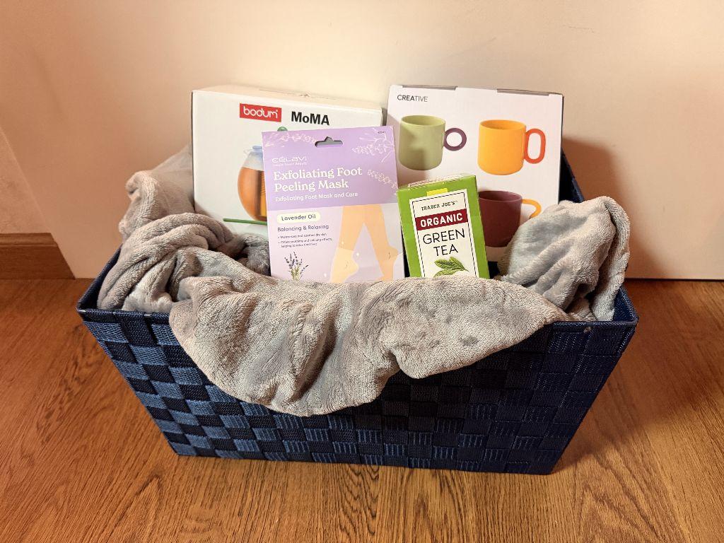 Tea & Total Self-Care Basket