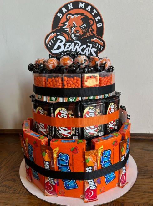 Sweet Delights: Bearcat Candy Cake by SunRae Candy C...