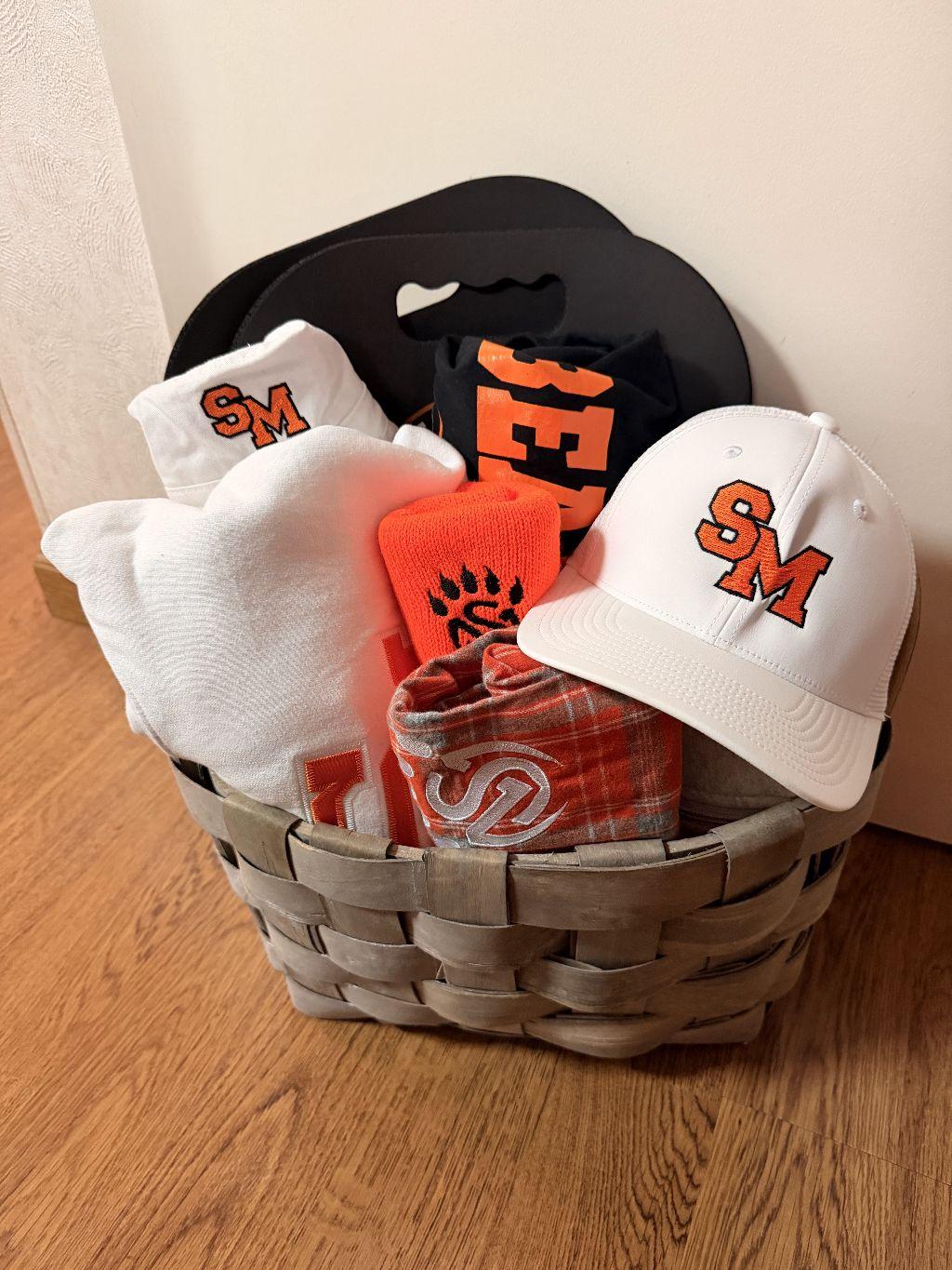 SMHS Athletics Orange Basket