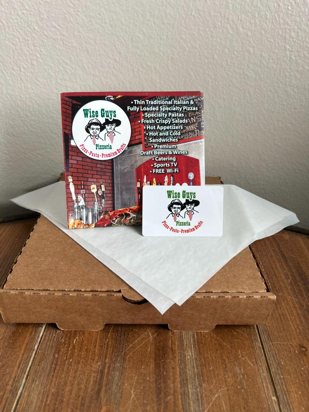 Wise Guy Pizzeria Gift Card