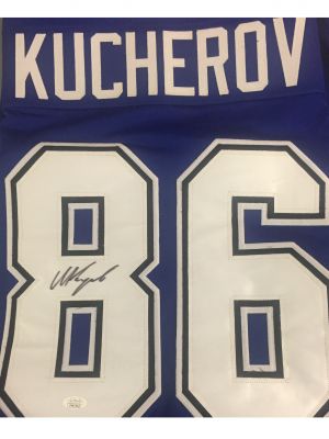 Nikita Kucherov Signed Lightning Jersey