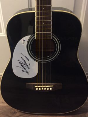 Hank Williams Jr. Signed Guitar